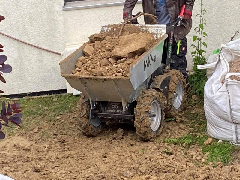 Benzin Schubkarre Max II